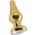Shots Toys Rich Gold Plug R1, золотая