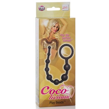 California Exotic Coco Licious Play Beads, черная