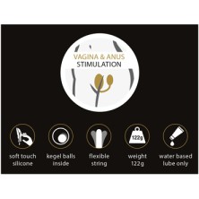 Orion GoGasm Pussy & Ass Balls, фиолетовые