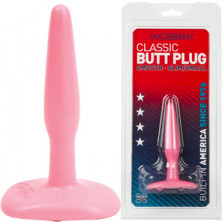 Doc Johnson Classic Butt Plugs, розовая