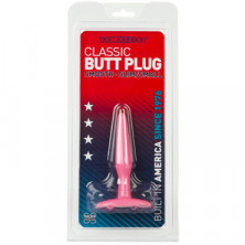 Doc Johnson Classic Butt Plugs, розовая