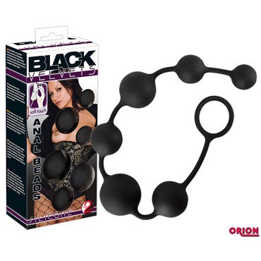 You2Toys Black Velvets Anal Beads