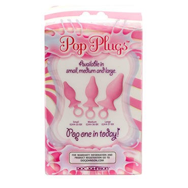 Doc Johnson Small Pop Plugs