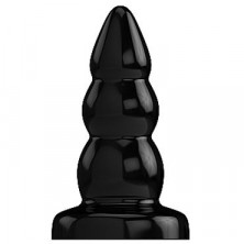 Shots Toys Bottom Line Butt plug Model 6, 10 см черная