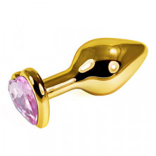 LoveToy Gold Heart, розовый