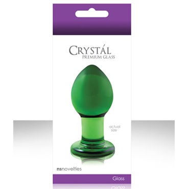 NS Novelties Crystal Plug, зеленый