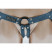 Fun Factory Strap & Bound Invisible Denim 3, синее
