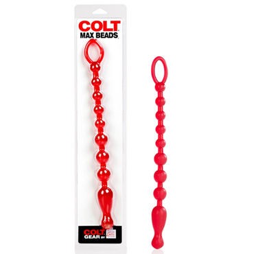 California Exotic Colt Max Beads, красная
