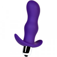 Toyfa A-Toys Vibro Anal Plug S, фиолетовая