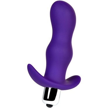 Toyfa A-Toys Vibro Anal Plug S, фиолетовая