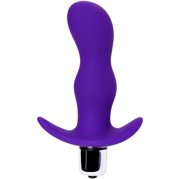 Toyfa A-Toys Vibro Anal Plug S, фиолетовая