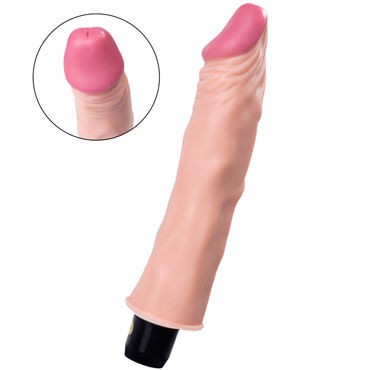 Toyfa A-toys Multi-Speed Vibrator 19см, телесный