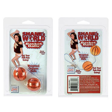 California Exotic Shanes World Orgasm Balls, Basket Balls