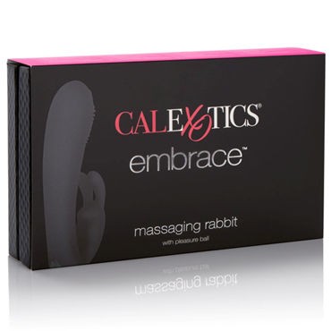 California Exotic Embrace Massaging Rabbit, фиолетовый