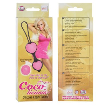 California Exotic Coco licious Silicone Kegel Trainer, черный