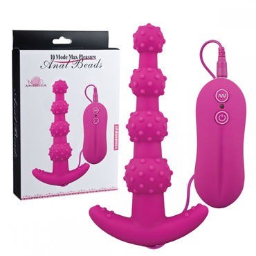 Howells Aphrodisia 10 Mode Max Pleasure Anal Beads, розовая