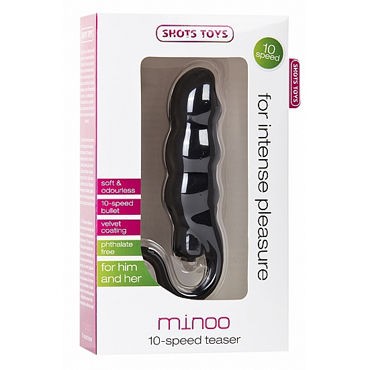 Shots Toys Minoo, черный