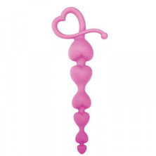 Toyz4lovers Silicone Hearty Anal Wand, розовые