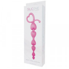Toyz4lovers Silicone Hearty Anal Wand, розовые