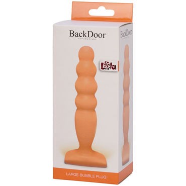 Lola Large Bubble Plug, телесный