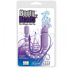PowerBullet Booty Beads 2, фиолетовая