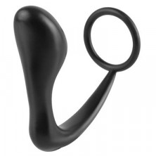 Pipedream Anal Fantasy Collection Ass-Gasm Cockring Plug, черный