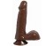 Pipedream Dong With Cup 15 см коричневый