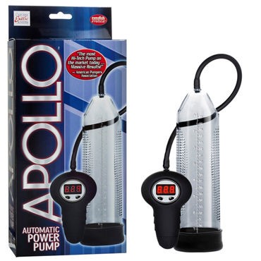California Exotic Apollo Automatic Power Pumps, прозрачная