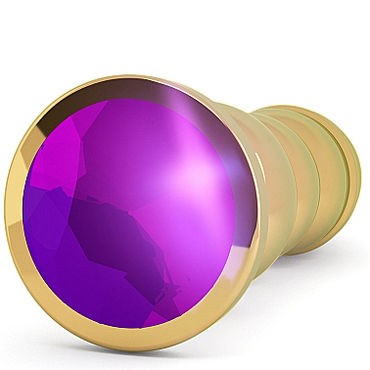 Shots Toys Rich Gold Plug R10, золотая