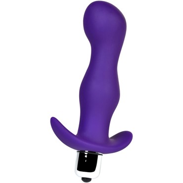 Toyfa A-Toys Vibro Anal Plug M, фиолетовая