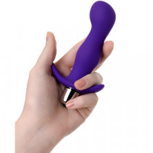 Toyfa A-Toys Vibro Anal Plug M, фиолетовая