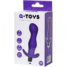 Toyfa A-Toys Vibro Anal Plug M, фиолетовая