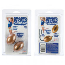 California Exotic Shanes World Orgasm Balls, Footballs