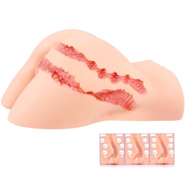 Kokos Hera Real Hip vibro, телесный