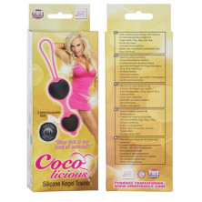 California Exotic Coco licious Silicone Kegel Trainer, розовый
