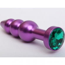 4sexdream Анальная ювелирка елочка, фиолетовый/зеленый