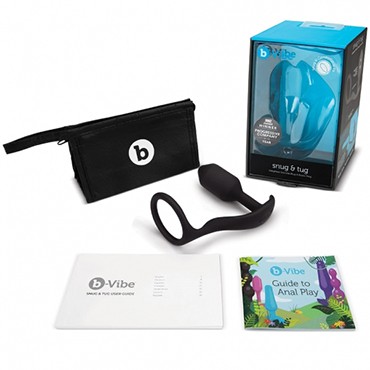 B-vibe Snug & Tug, черная