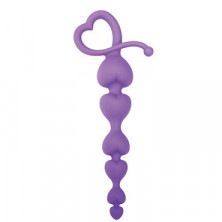 Toyz4lovers Silicone Hearty Anal Wand, фиолетовые