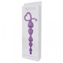 Toyz4lovers Silicone Hearty Anal Wand, фиолетовые