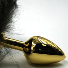 Kanikule Анальная пробка из металла, золотая