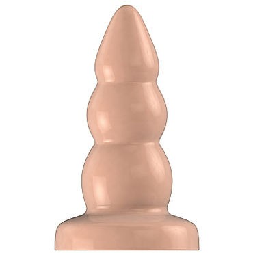 Shots Toys Bottom Line Butt plug Model 6, 13 см телесная