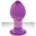 NS Novelties Crystal Plug, фиолетовый