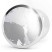 Shots Toys R1 Silver Plug Clear Sapphire
