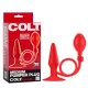 California Exotic Colt Medium Pumper Plug, красная