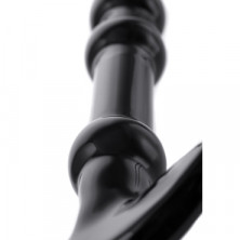 Sexus Glass Фаллоимитатор с шариками, черный