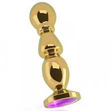 Shots toys Rich Gold Plug Purple Sapphire R2