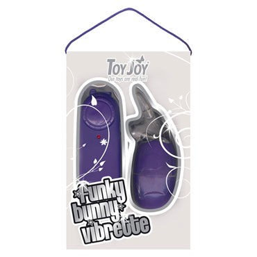 Toy Joy Funky Bunny Vibrette, фиолетовый