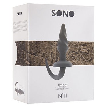 Shots Toys Sono Butt Plug №11, серая
