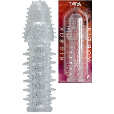 Toyfa насадка, прозрачная