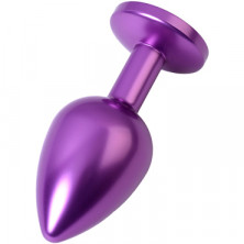 Toyfa Metal Анальный страз M, фиолетовый